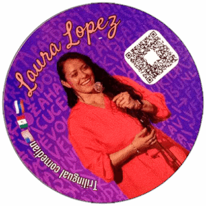 Laura Lopez wanted sticker spotted in Prague in 2025