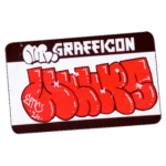 Grafficon wanted sticker spotted in Prague in 2025