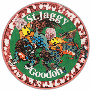 St. Jaggy Goodoh wanted street sticker was spotted in Bangkok in 2025