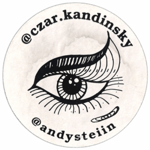 Czar Kandinsky wanted sticker spotted in Bangkok in 2025