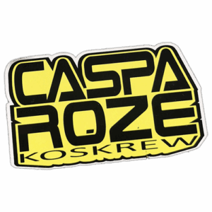 Caspa Roze wanted sticker spotted in Bangkok in 2025.
