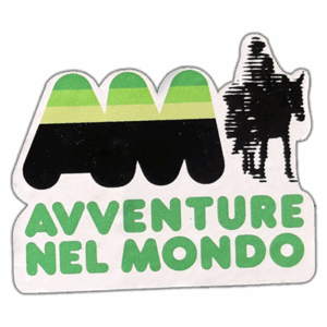 Avventure Nel Mondo wanted sticker spotted in Bangkok in 2025