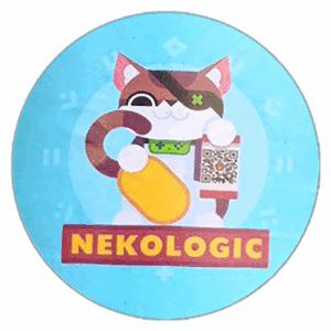 Nekologic wanted sticker spotted in Prague in 2025