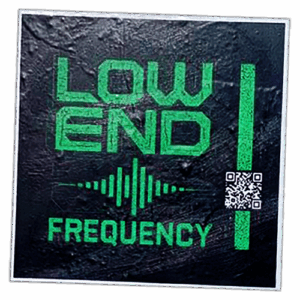 Low End Frequency wanted sticker spotted in Prague 2025
