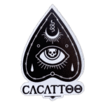 Cacattoo wanted sticker spotted in Prague in 2025