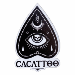 Cacattoo wanted sticker spotted in Prague in 2025