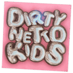 Dirty Netto Kids wanted sticker spotted in Prague in 2025