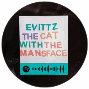 Evittz wanted sticker spotted in Prague in 2025