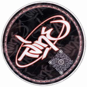 T-Vine wanted sticker spotted in Prague in 2025