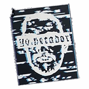 Yo.Pecador sticker by Grga Grešnik from Cratia spotted in Zagreb in 2025