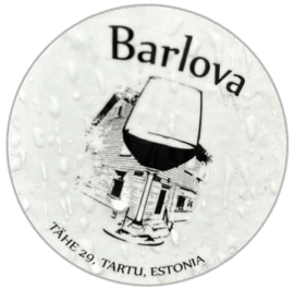 Barlova wanted sticker spotted in Tartu in 2024