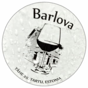 Barlova wanted sticker spotted in Tartu in 2024