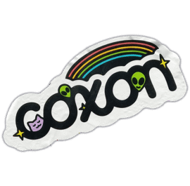 Coxon wanted sticker spotted in Budapest in 2023