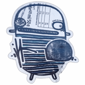 Unknown Handmade sticker spotted in Budapest in 2023