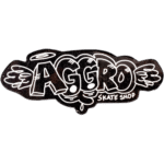 Aggro wanted sticker spotted in Prešov in 2025
