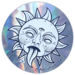 Anguana Tatu wanted sticker spotted in Edinburgh in 2025
