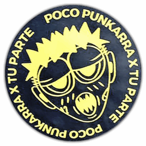 Poco Punkarra x Tu Parte wanted sticker spotted in Edinburgh in 2025