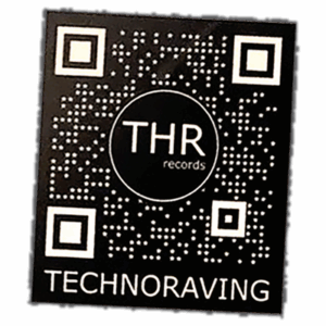 Technoraving sticker was spotted in Ljubljana in 2025