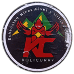 Kolicurry wanted sticker spotted in Edinburgh in 2025