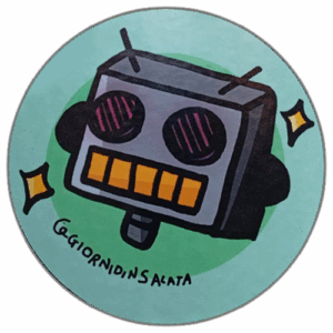 Giornidinsalata wanted sticker spotted in Edinburgh in 2025