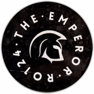 The Emperor RO 124 wanted sticker spotted in Prague in 2025