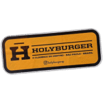 Holyburger wanted sticker spotted in Porto in 2025