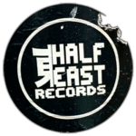 Half Beast Records wanted sticker spotted in Porto in 2025