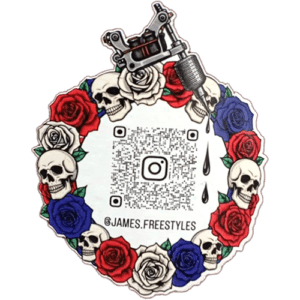 James Freestyles wanted sticker spotted in Porto in 2025