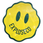 Exploseco wanted sticker spotted in Bangkok in 2025