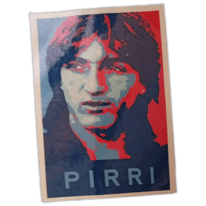 Pirri wanted sticker spotted in Porto in 2025