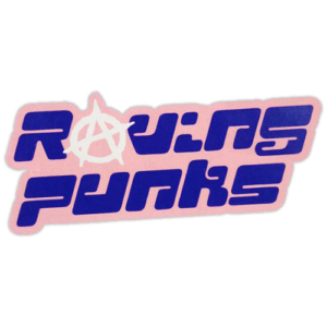 Rauins Punks wanted sticker spotted in Prague in 2025