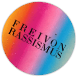 Freivon Rassismus wanted sticker spotted in Porto in 2025