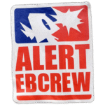 Alert ebcrew wanted sticker spotted in Bangkok in 2025