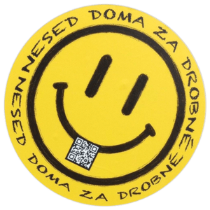 Convo wanted sticker spotted in Prešov in 2025