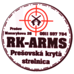 RK-Arms wanted sticker spotted in Prešov in 2025