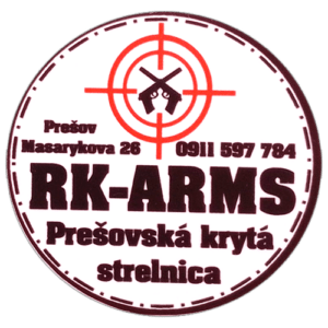 RK-Arms wanted sticker spotted in Prešov in 2025