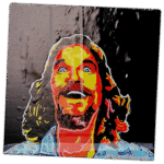 Luke Gilbreath wanted sticker spotted in Bangkok in 2025