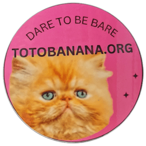 Totobanana wanted sticker spotted in BAngkok in 2025