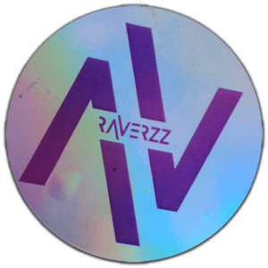 Raverzz wanted sticker spotted in Prague in 2025