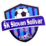 ŠK Slovan Solivar sticker spotted in Prešov in 2025