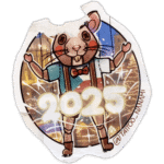 Tattoo Nanami wanted sticker spotted in Prague in 2025