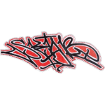 Graffiti tag wanted sticker spotted in Prešov in 2025