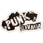 Punk Slovakia wanted sticker spotted in Prešov in 2026