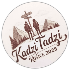 Kadzi Tadzi wanted sticker spotted in Lačnov in 2026