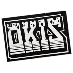 OKIS wanted sticker spotted in Zaragoza in 2025