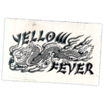 Yellow Fever wanted sticker spotted on Koh Chang in 2025