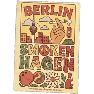 Smoken Hagen wanted sticker spotted in Marrakesh in 2026