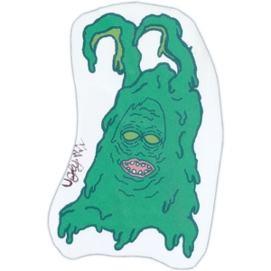 "Ugly WV" wanted sticker spotted in Prague in 2025