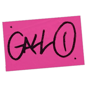 Gallo wanted sticker was spotted in Saarbrucken in 2026