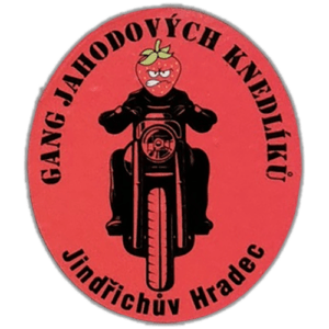 Gang Jahodových Knedlíků wanted sticker spotted in Starý Hrozenkov in 2025